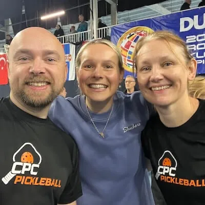 Chris, Thaddea Lock, and Sarah - European Championships 2024