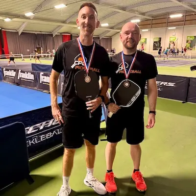 Mark and Chris - Oxford Open 2025 - Mens 4.0 Bronze Medal