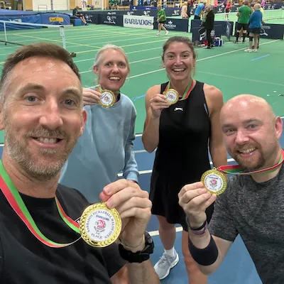 Mark, Jen, Alice, Chris - Welsh Open 2025
