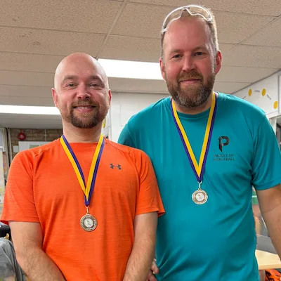 Chris and Alaric - Swindon Open 2025 - Mens 4.0 Silver