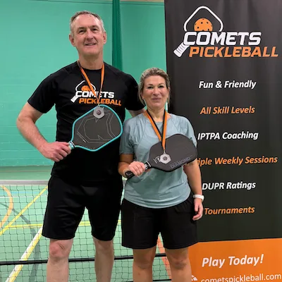 Steve and Rachael - Comets Autumn Tournament 2025 - Gold