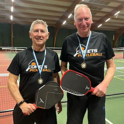 Darren and Ian - Basingstoke -2025 - Mens 50+ Gold